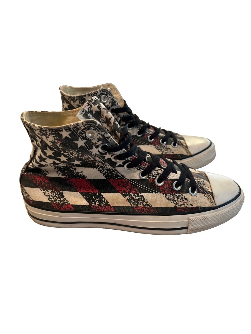 Converse All Star Men’s Shoes Size 9 Chuck Taylor Flag US Patriotic High Top CTA